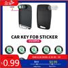 Bilklistermärke 2/5/10 st 14 MM Bilnyckel med Fjärrkontroll Aluminiumlogotyp Klistermärke För Skoda Octavia Fabia Kamiq Kapoq Kodiaq Rapid SCALA Superb Ac