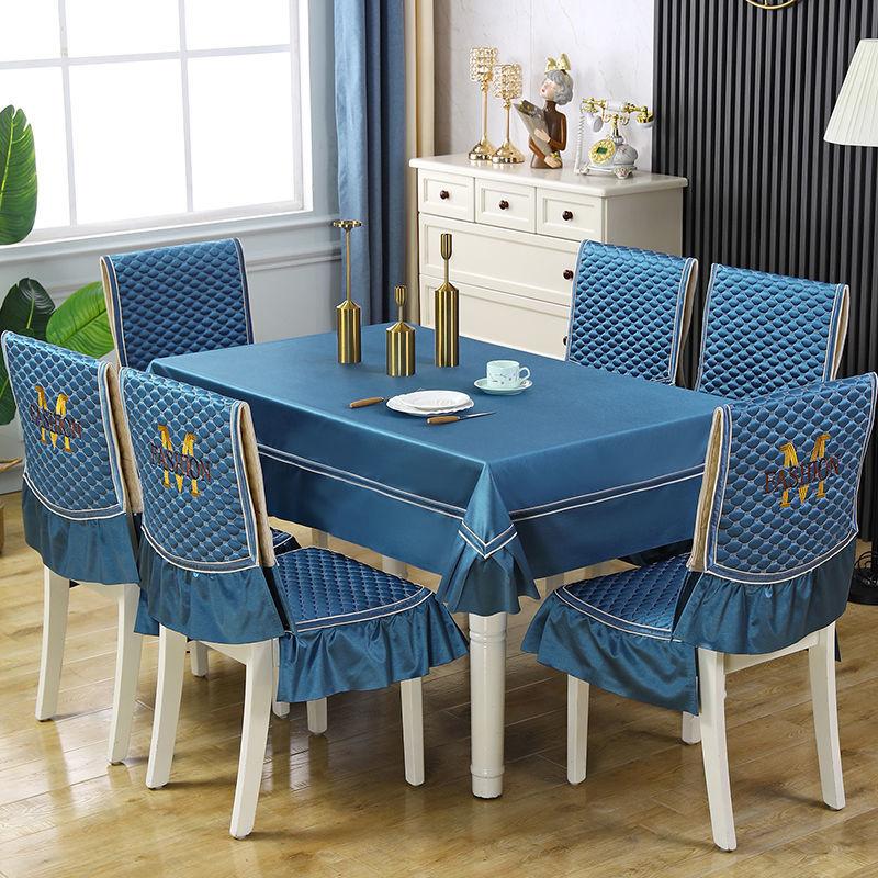 Wysokiej jakości chiński styl pogrubiony kwadratowy obrus biurkowy nowy styl antypoślizgowa poduszka siedziska obrus domowy obrus na krzesło