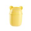 Cute Bear-Shaped Desktop Trash Bin for Office or Home Use
