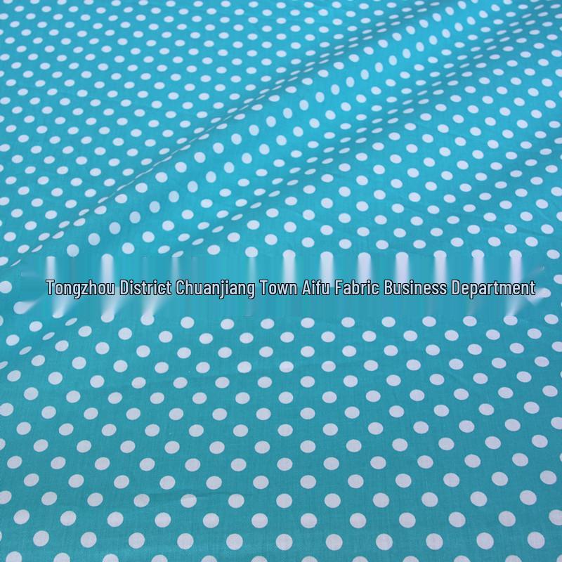 Polka Dot Twill Cartoon Cotton Bedding Fabric