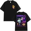 New Short Sleeved Round Neck Y2k Tshirt Men Clothing New in Top  Tees Mens TShirt Camisetas Rapper MORA Album 2025 Merch
