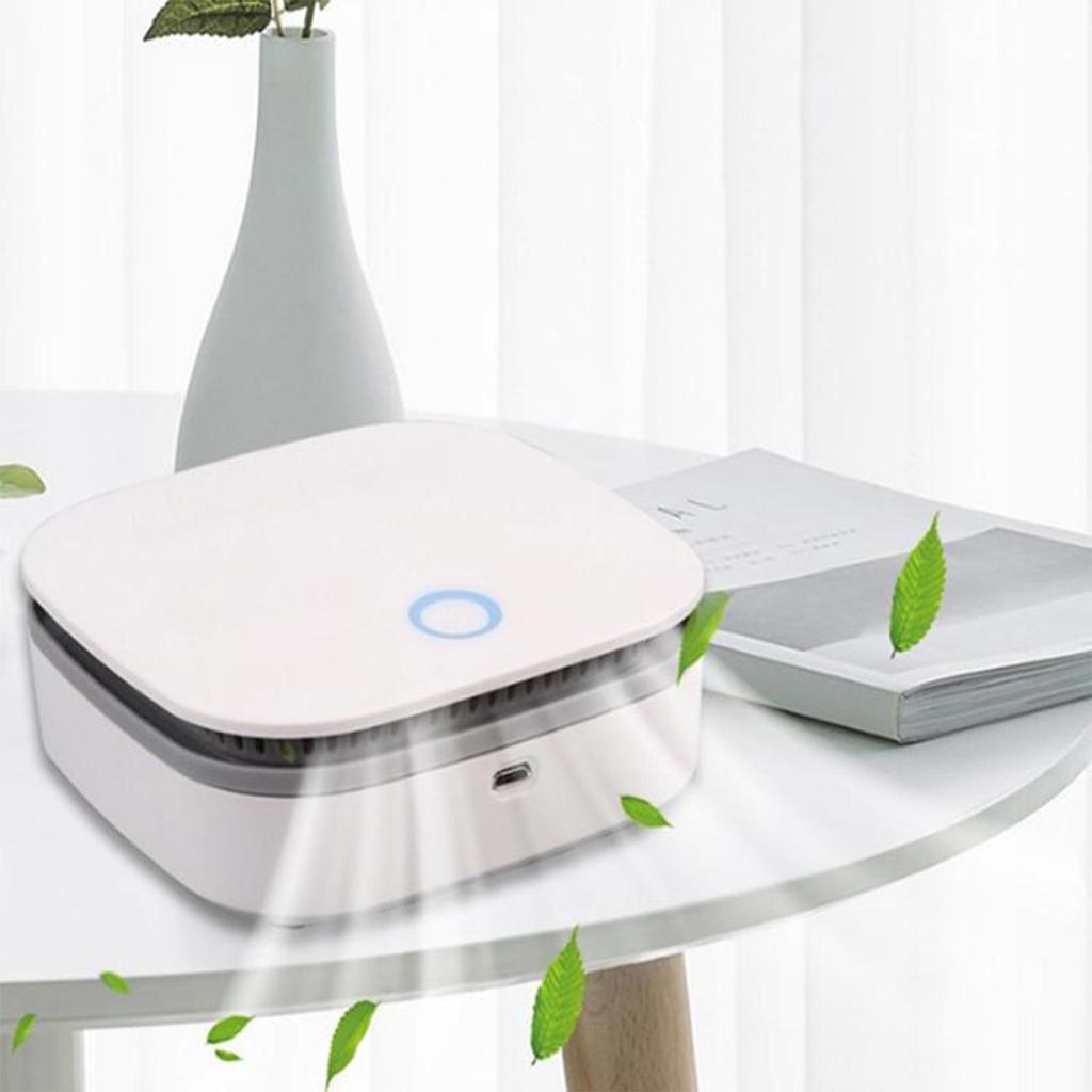 Intelligent Silent Air Purifier Household Car Filter Negative Ion Freshener Remove Formaldehyde and Odor