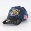 1pc USA 250th Anniversary Commemorative Baseball Caps for Men Adjustable Retro Washed with Sun Protection for Parties,daily Wear