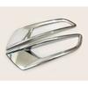 For Mazda CX-3 CX3 2017 2018     Car ABS Chrome Cover Trim Back Tail Rear Fog Light Lamp Frame Sticker 2PCs