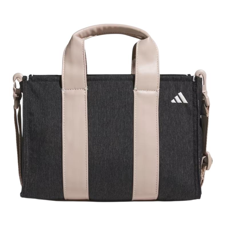 New Adidas Polyamide Tote Bag Shopping Bag Shoulder Bag Crossbody Bag Handbag Unisex Black JN9437