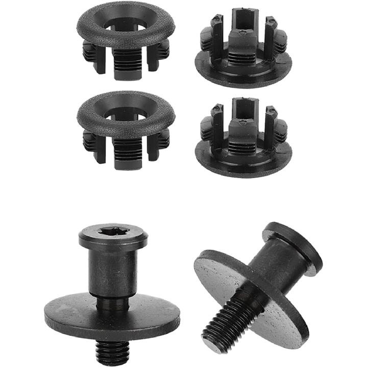 F150 Tailgate Extender Bolt Set, Complete YL3Z84286A54AA Bed Extender Striker Bolts, Screws, and Washers Mounting Hardware Kit, for Tailgate and Bed