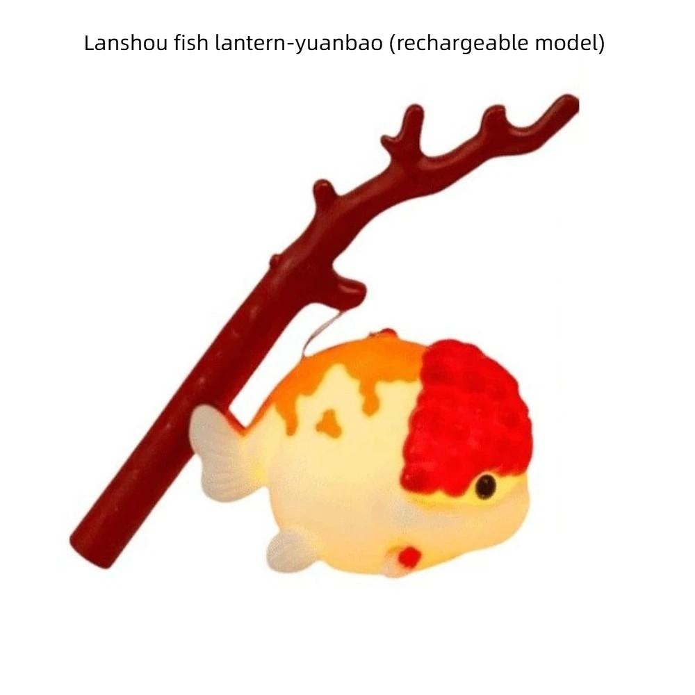 

Antique Creative Glowing Handheld Lantern Luminous Handheld Festival Lantern Traditional Ancient Loween Goldfi Lantern New Year 1