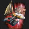 Star Trek Unisex Adult Mirror Enterprise T-Shirt