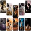 Etui Na Telefon Zwierzę Biegający Koń Dla Xiaomi Redmi Note 14 Pro 12 Plus 12S 10 11 Pro 4G 5G 9T 9S 8T 10S 11T 11S 11E 9 8 Coque Fund