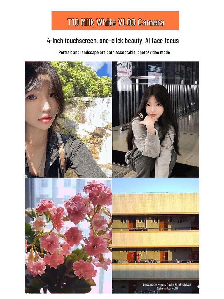 X10 Student HD CCD Vlog- & Reisekamera - Cartoon-Design