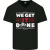 We Get It Done Funny IT Professional Tecky Mens VNeck Cotton T-shirt