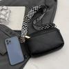 Chic Vegan Crossbody Bag Minimalist & Fashion-Forward PU Shoulder Bag for Women Simple and Versatile Small Square Bag