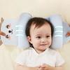 Cotton Baby Support Pillow Adjustable Infant Head Cushion for Newborns 0-12 Months Ergonomic Design Baby Crib Pillow