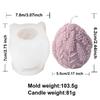 3D Easter Egg Candle Silicone Mold DIY Carving Flower Egg Resin Soap Casting Romantic Wedding Gifts Home Decor
