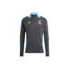 adidas Argentina Tiro 24 Competition Top Mikina Pánská Uhlově černá IQ0819