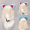 Handcraft Plush Tigers Ears Headband Faux Furs Tail for Halloween Cosplay Party Costume Accessories for Kids Adults