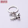 Airworthy Creative Plane Keychain Metal Key Chains Mens Key Ring Chain for Motorcycle and Car Key Tags Parts Aviation Gifts