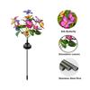 Waterproof Solar  Butterfly Lawn Light Simulation Flower Landscape Lawn Lamp  Outdoor