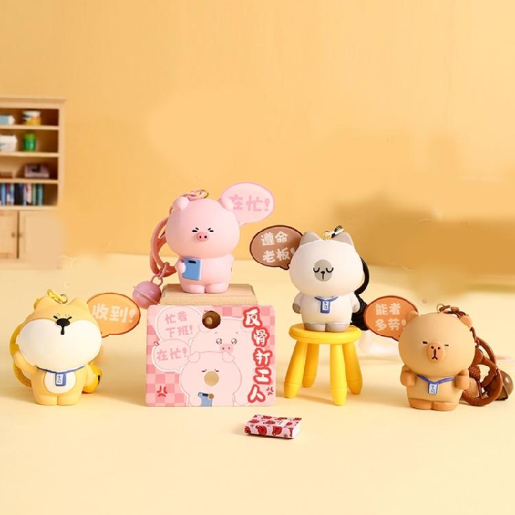 Modern Bear Keyring Lightweight and Ergonomic Bag Charm Creative Keychain for Creative Trendsetters and Collector