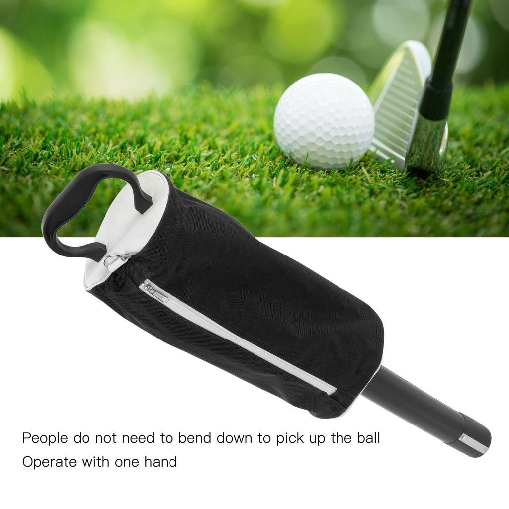 S Pickup Bag Retriever with Detachable Plastic Tube Rubber Handle Hold Up To 80 S for Outdoor