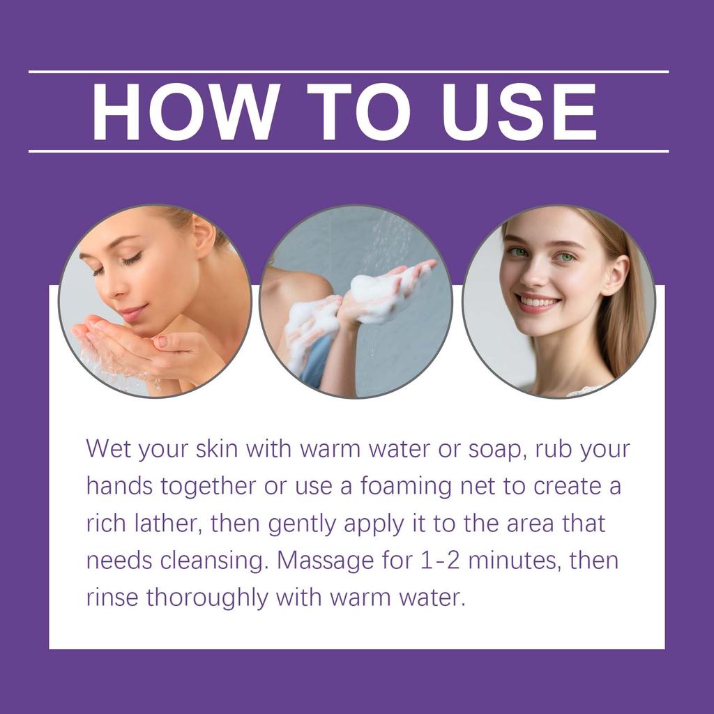 EELHOE Grape String Soap-Gentle Cleansing with Fresh Aroma, Grape String-Shaped Soap