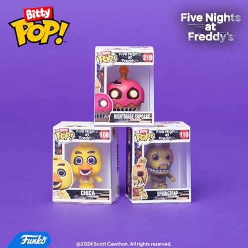 Série 1 de Figuras Five Nights at Freddy's Funko Bitty POP! FNAF Funko