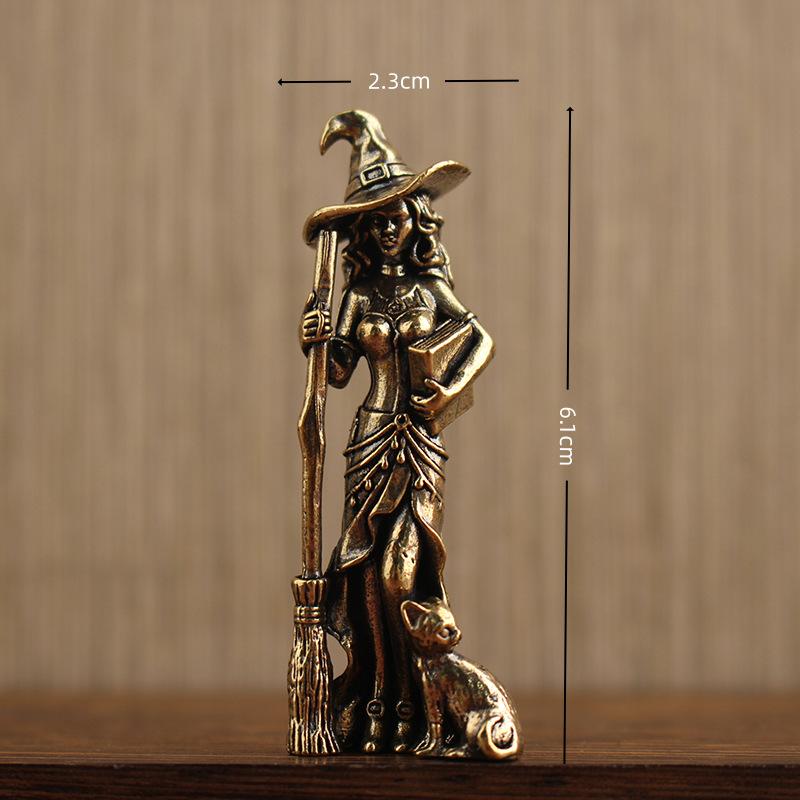 Ozdoba Čarodějnice Magického Měsíce, Domácí Dekorace, Dekorace do Obývacího Pokoje/Vstupní Chodby, Domácí Nábytek, Soška Čaroděje