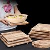 Wooden Pot Trivet and Heat Insulation Mat