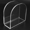 Porta Servilletas Acrílico de Fácil Acceso Forma de U Premium Estante para Servilletas Creativo Transparente Accesorio de Cocina Uso en Restaurante
