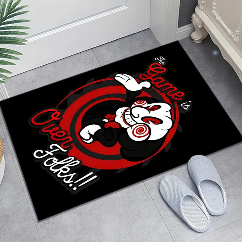 1pc Pennywise3 Design Area Rug - Non-Slip, Soft & Cozy Floor Mat for Living Room, Bedroom, Office - Indoor/Outdoor Decorative Carpet