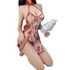 Sex Underwear Sexy Passion Suit Chest Wrap Sexy Uniform Embroidered Butterfly Women's Pajamas Dress Cheongsam