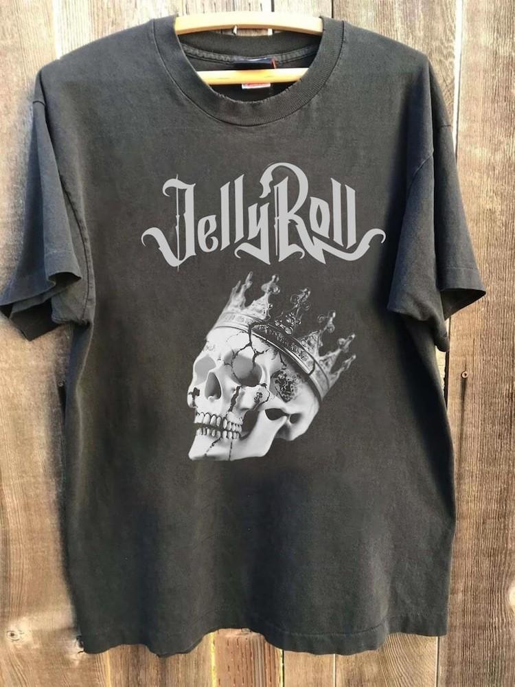 

Vintage 90s Jelly Roll Shirt Jelly Western Country Shirt Jelly Roll Tour Shirt Unisex T-Shirt XL