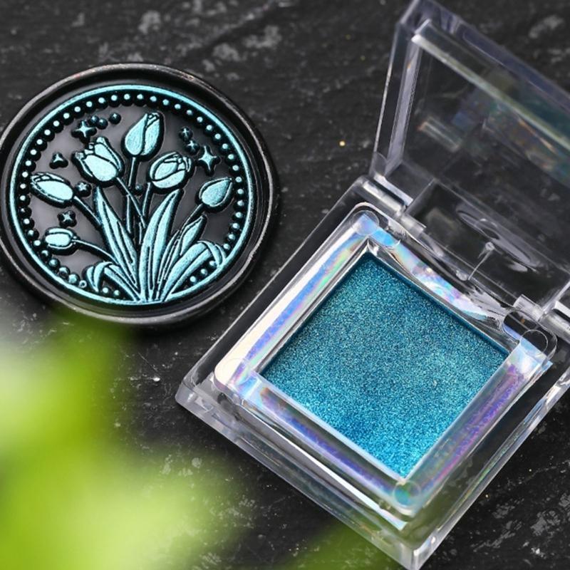 Metallischer Glanz Wachsfinish Glitzer Wachsfarbe für Wachssiegelstempel, Scrapbooking