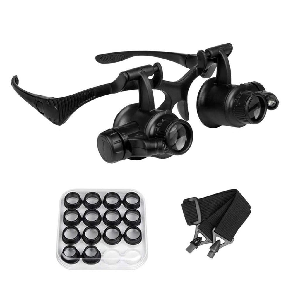 LED I k B y te G zl k 2 5X 4X 6X 8X 10X 15X 20X 25 Lens