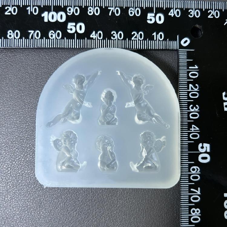 Kitchen Craft Molds Angel Accessory Molds Silicone Molds Hand-Making Tool Silicone Adornment Moulds Silicone Texture