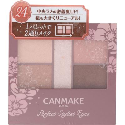 CAMMAKE Perfekter Stylist Augen V24 Mellow Milk Tea Augen Make-up Augenfarbe & Lidschatten Kann gemacht werden Zur Anwendung] Nehmen Sie eine angemessene Menge auf einen t