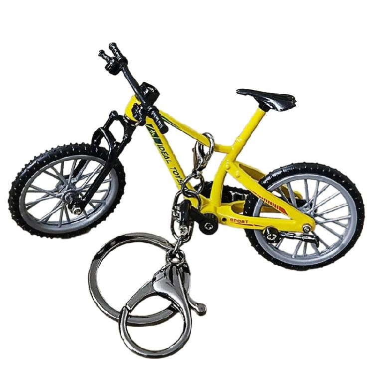 Portachiavi Bici da Dita Personalizzato Portachiavi Pratico Ciondolo per Cellulare