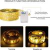 30LED Battery Powered DIY Ribbon Lights 300CM Fairy Light Xmas Decor String Light Tree Ornaments Christmas