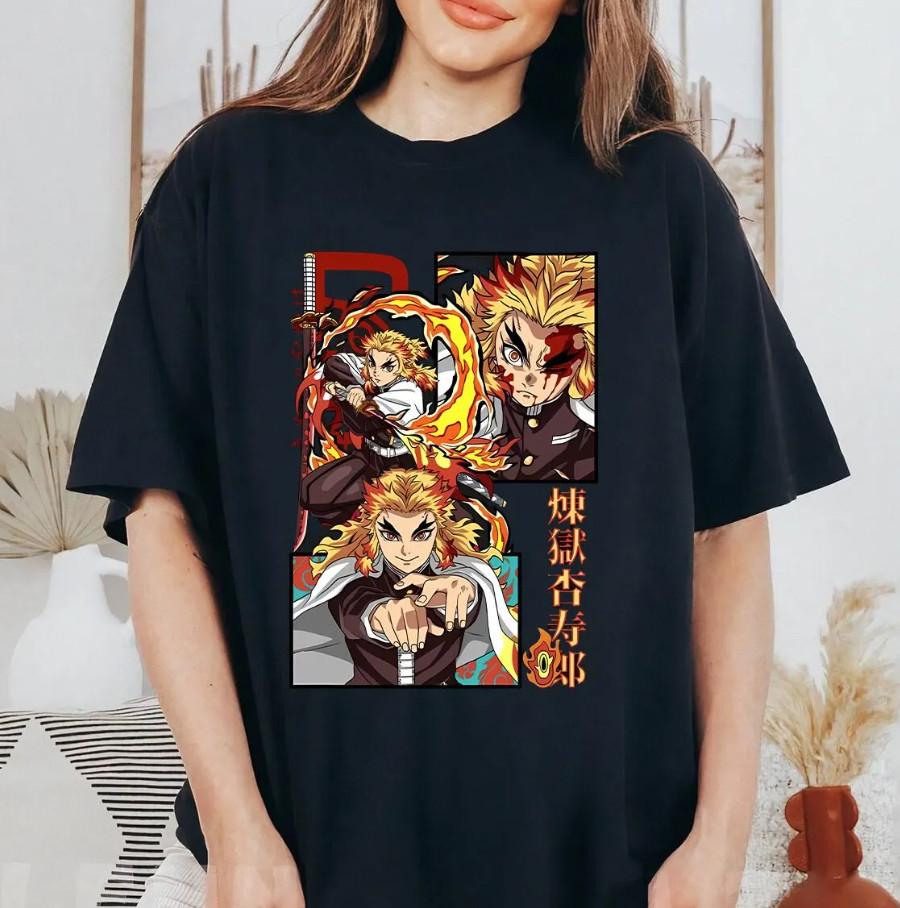 

Rengoku Anime Shirt Demon Slayer Anime Shirt Slayer Anime Shirt Anime S
