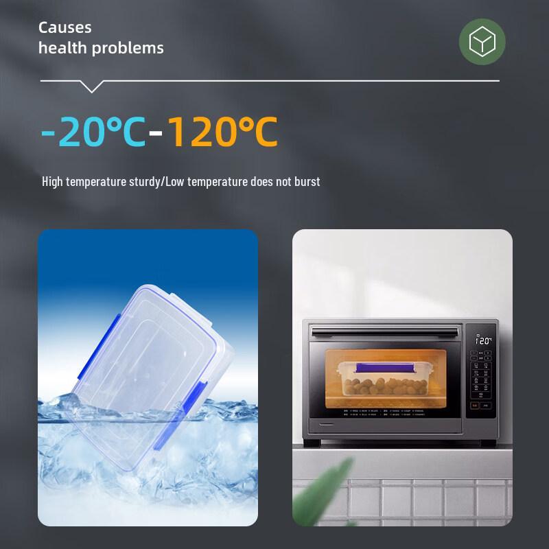 Großes Gewerbliches Kunststoff-Lebensmittelaufbewahrungsbehälter-Set