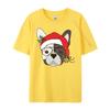 Frenchie White Graphic Tee Men's Clothes Lovers Day Oversized T Shirt Men Band Tshirts Vegan