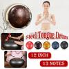 12Inches 8 Tune Tank Drums Tongue Drum With Drumsticks Carrying Bag Percussion Instruments Handpan Steel Hand Pan Drum