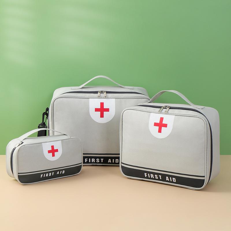 Portable Medicine Bag Outdoor Travel Portable Medical First Aid Bag Medicine Carrying Bag Home Large Capacity Home Medicine Bag