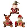 Christmas Santa/Snowman/Elk Gifts Bags Thickened Felt Material,With Zipper Design Reusable Christmas Gift Bags For Apples/Candie