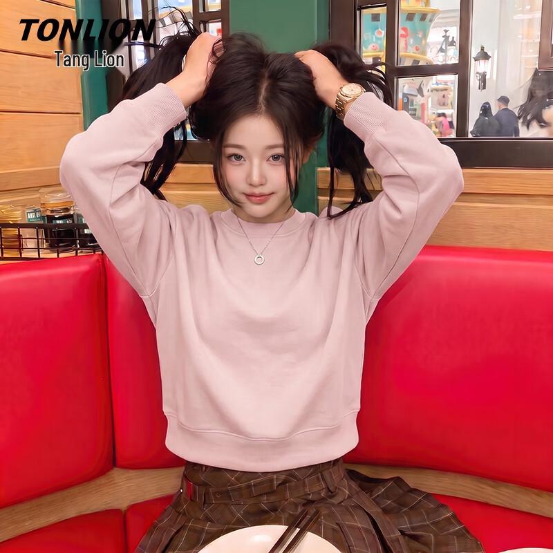 TonLion Women's Casual Long-Sleeve Sweatshirt