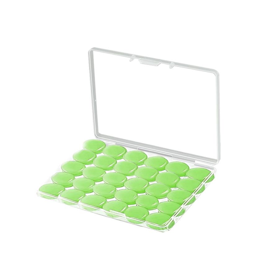 30pcs Reusable Silicone Ear Plugs - Noise Reduction | For Sleeping Swimming Studying Flying Flexible Earplugs