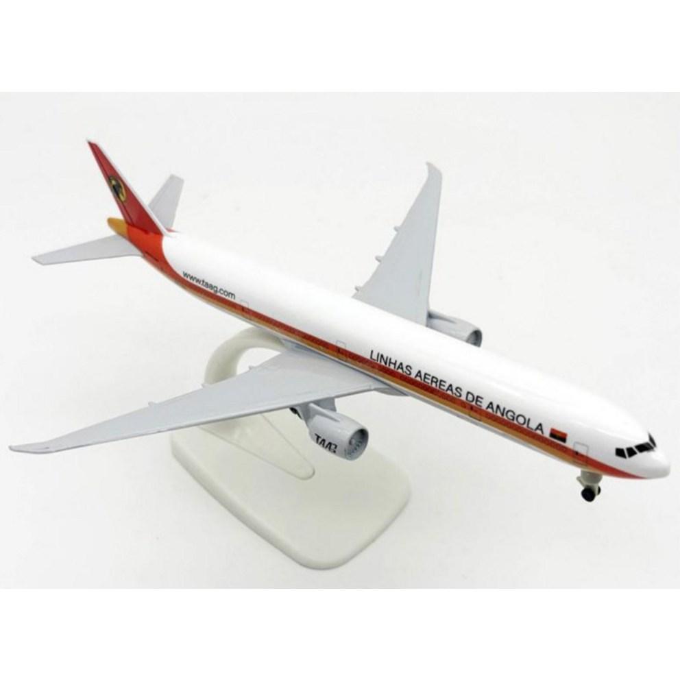 20cm Die-cast Model Airplane, Boeing 777 Angola Airlines Edition, 1pc