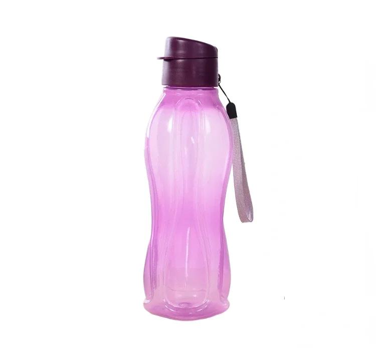 

4pcs Fashion Plastic Cup Portable Handheld Outdoor Sports Water Cup Large Capacity Solid Color Space Cup Plastic Cups 800ML