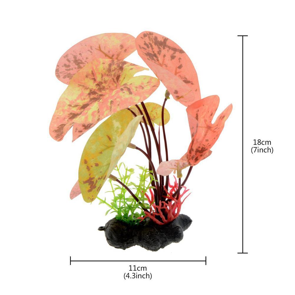 Artificial Water Grass Lifelike Underwater Green Plant Ornament For Aquarium Fish Tank Decorations