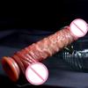 Super Realistic Dildo For Female Masturbation Skin Sliding Foreskin Dick  Penetration Anal Penis Sexy Adult Sex Toys For Woman